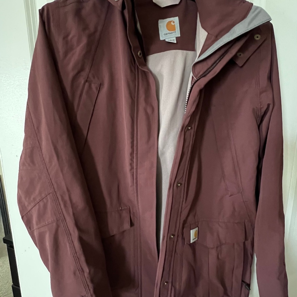 Carharrt Lined Rain Jacket